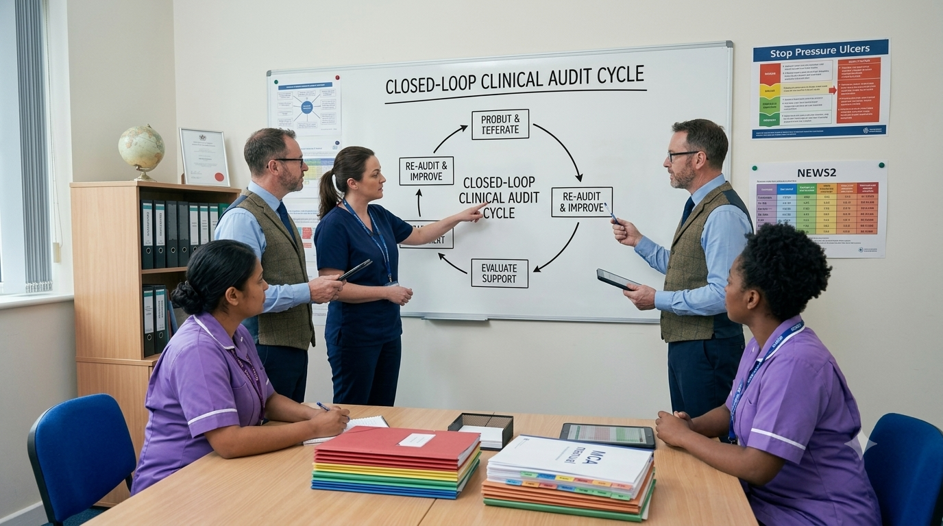 Beyond the Dashboard: Designing Clinical Audit Cycles That Drive CQC Compliance