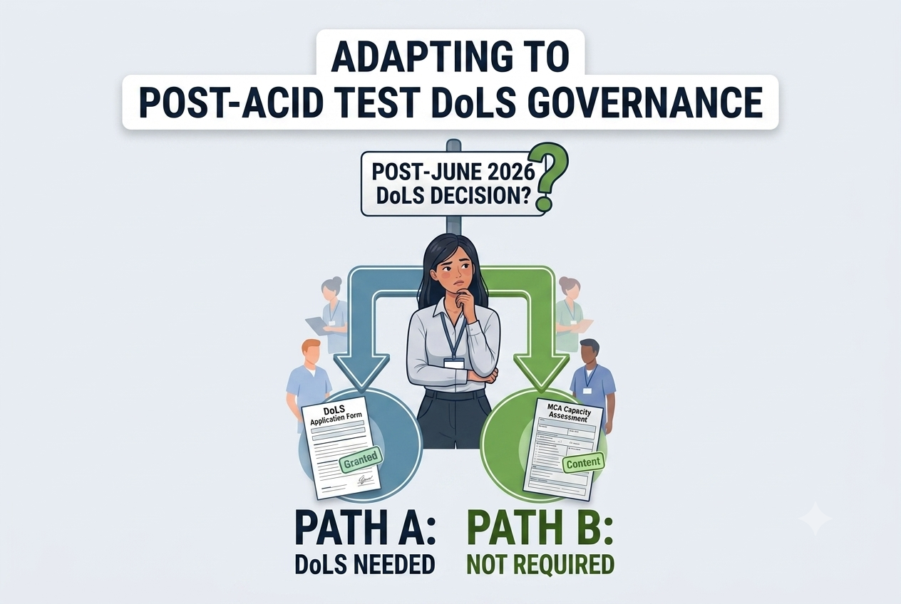 Post-Acid Test MCA & DoLS Care Governance