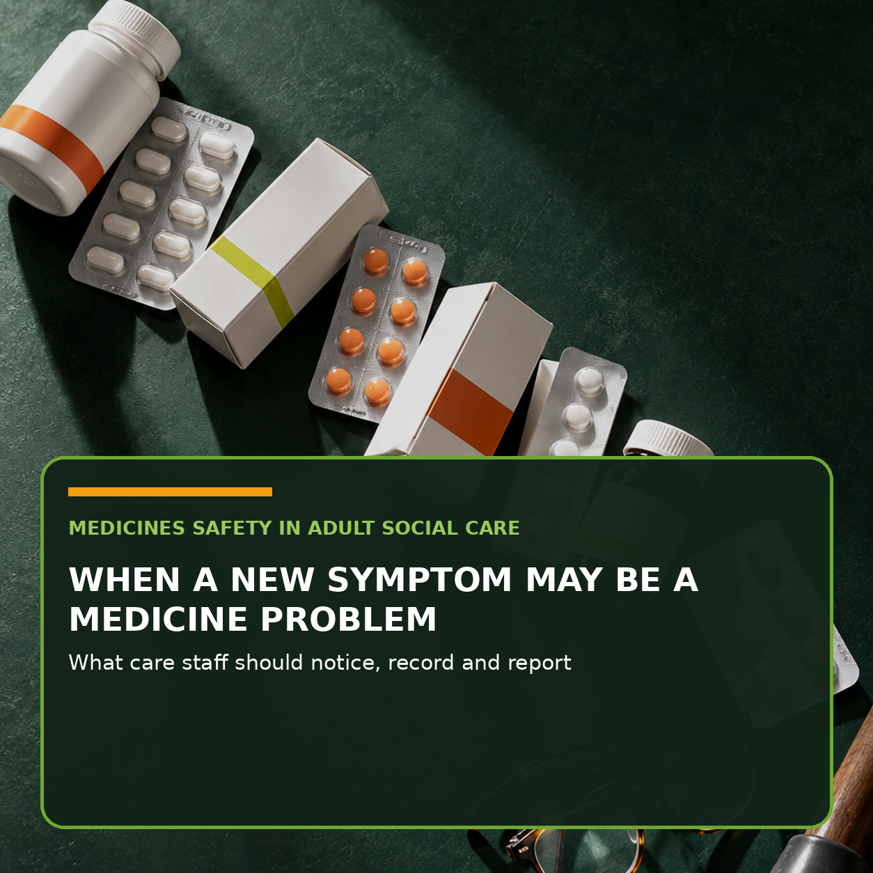 When a new symptom may be a medicine problem