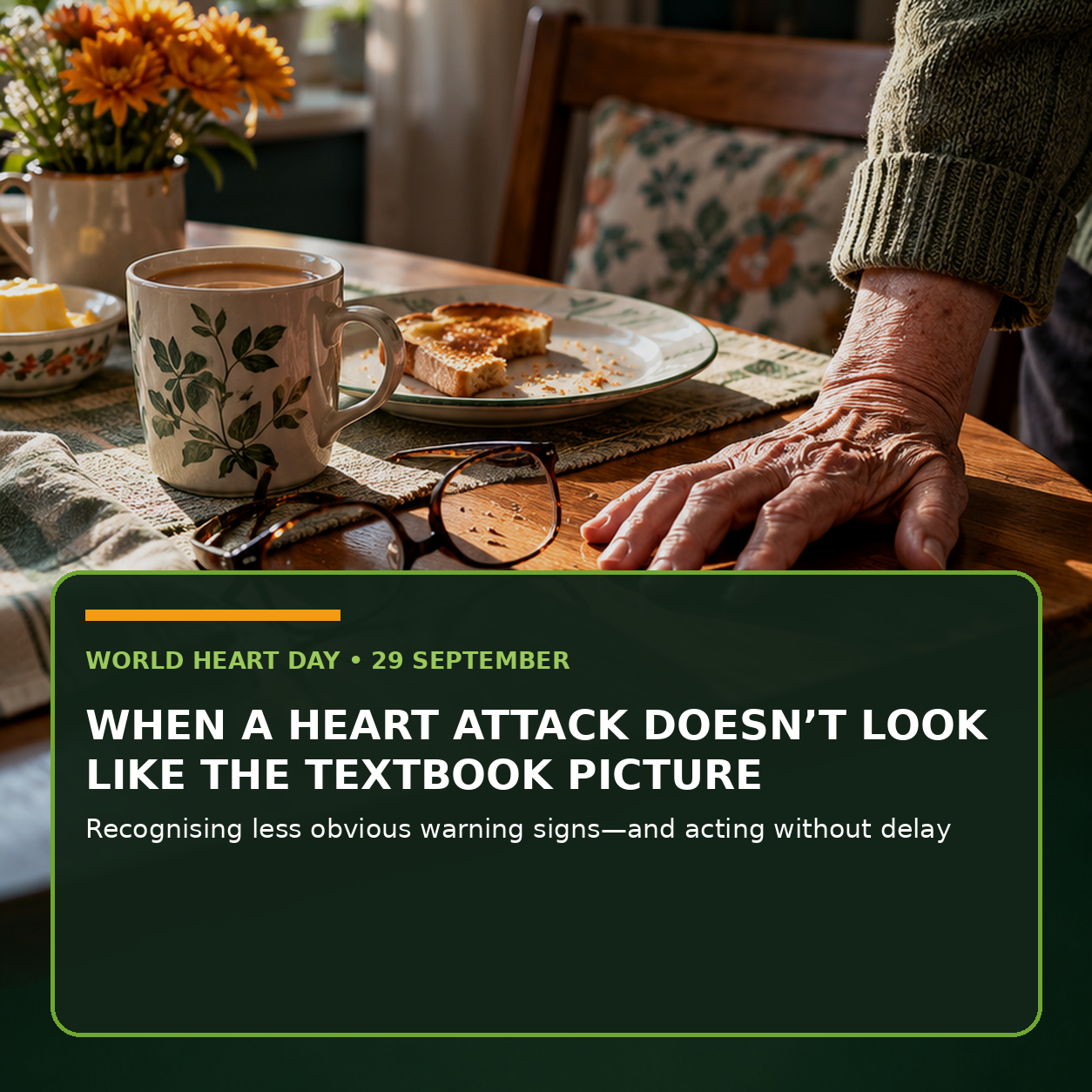 When a heart attack doesn’t look like the textbook picture